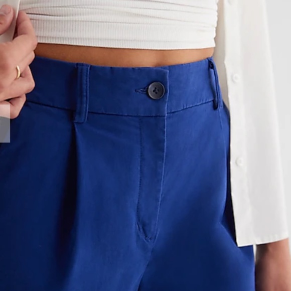 Express High Waisted Ankle Chino Pants - Picture 4 of 6